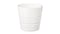 Plant pot, white, 12 cm