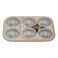 Home Maker Non-Stick 6-Cups Donut Pan Beige
