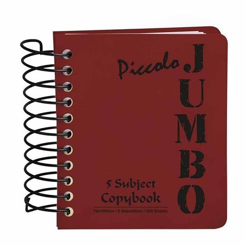Mintra Piccolo Jumbo Lined Note Book - 200 Sheets