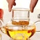 LIYING 3-Piece Coffee Pot Set Clear 600ml