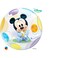 Qualatex Baby Mickey Single Bubble Balloon- 22-Inch Size