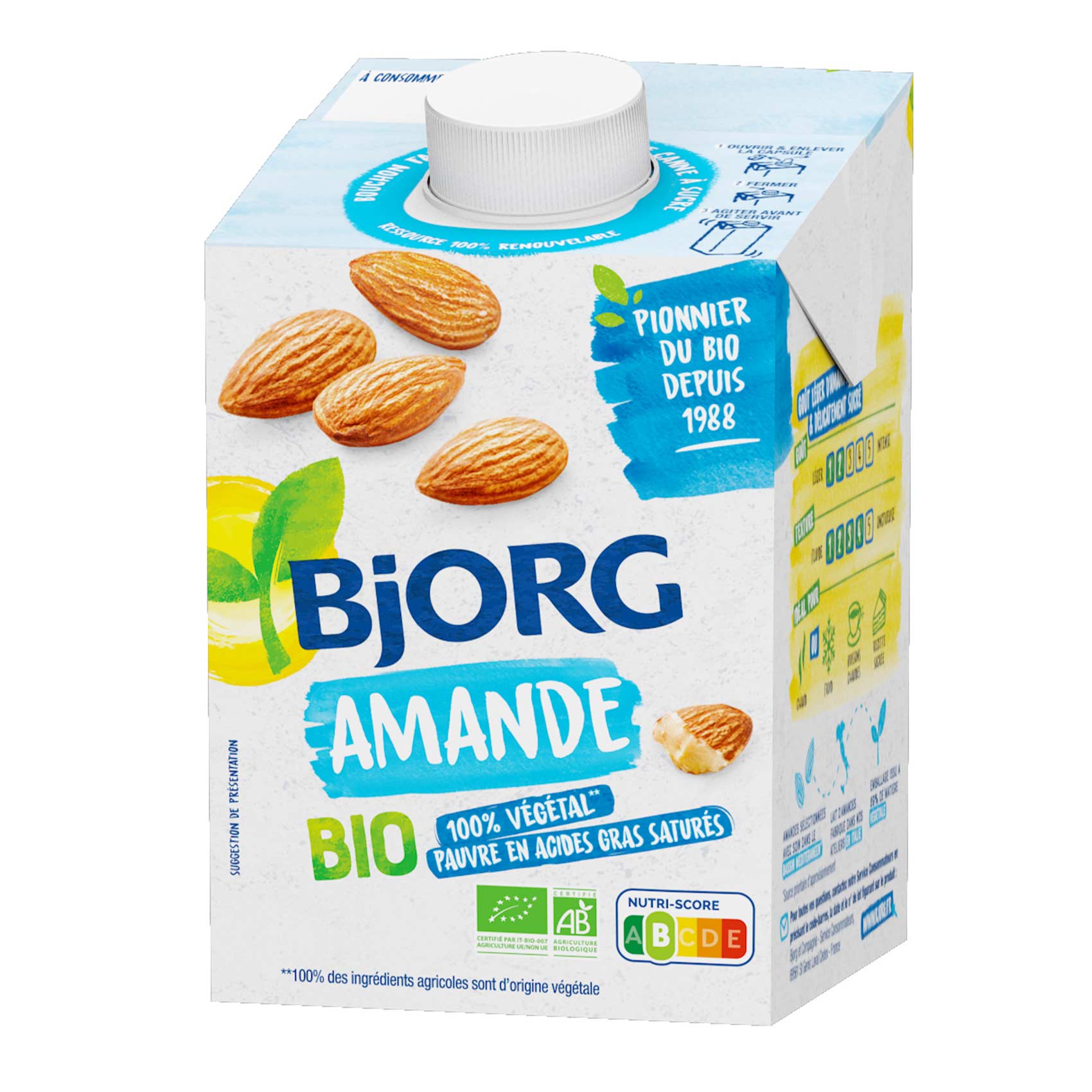 Bjorg Lait D&#39;Amande Almond Drink 500ml