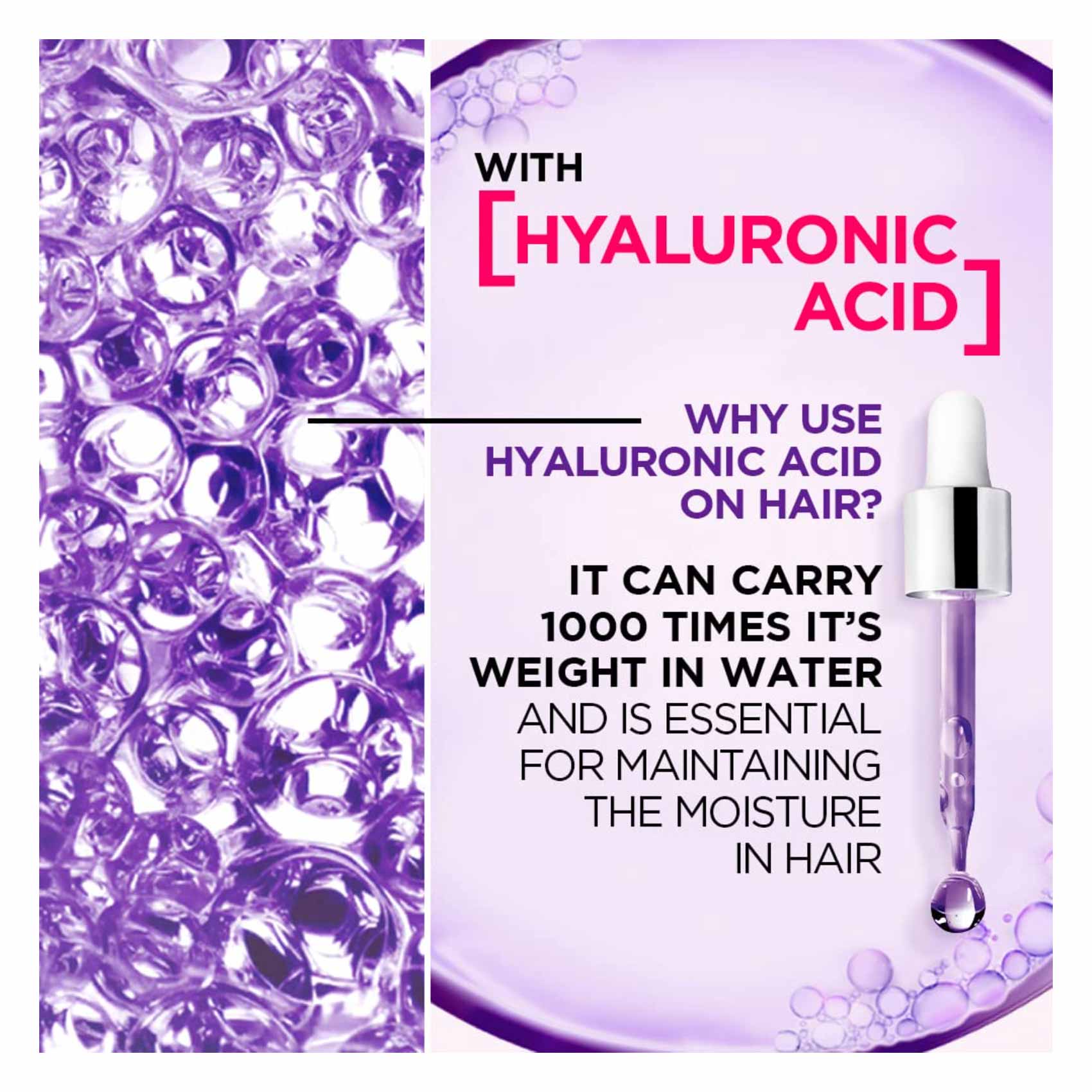 L'Oreal Paris Elvive Hair Conditioner Moisture Hyaluronic Acid 360 Ml product thumbnail 4