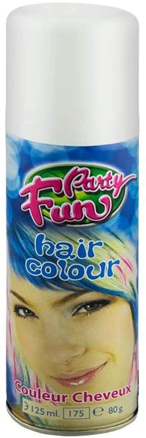 PARTY FUN (WHITE) HAIR COLOR SPRAY 125ML