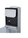 Sonashi 3 Tap Hot &amp; Cold Free Standing Water Dispenser With Refrigerator Cabinet SWD-53 Silver