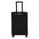 DKNY Trademark 4 Wheel Soft Casing Luggage Trolley 75cm Black