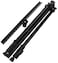 Generic Easels, Tall Display Telescopic Studio Painting Metal Tripod Art Easel Tripod Display Stand Drawing Black