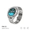 Haino Teko Germany Smart Watch Stainless Steel New Latest Edition Bluetooth Call Music Sports Health Heart Monitoring for Android and IOS, Silver, RW23