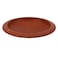 Royalford Pathiri Tawa, Handmade Clay Cookware, Rf10598 100% Natural Clay Non-Toxic, Eco-Friendly Earthen/Clay Pottery Roti Tawa/Frying Pan/Appa Chatty Cooking And Serving, Red