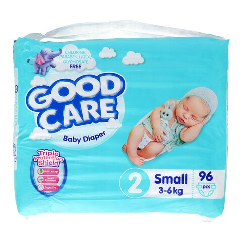 Good Care Baby Diaper (S) 96 pcs