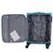 VIPTOUR Lightweight Single Piece Fabric Luggage 20 Inch Trolley Bag With 4 Spinner Wheels