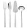 Ikea 365+ - 4-Piece Serving Set, Stainless Steel