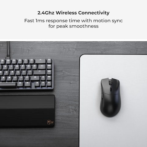 Glorious Model O 2 PRO Wireless - 1K Polling - Black