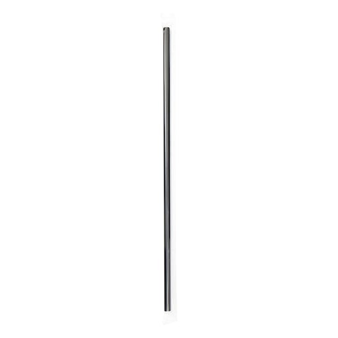 BLACK THICK STRAWS WRAPPED 150S