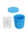 Generic Genie Revolutionary Space Saving Ice Cube Maker Blue