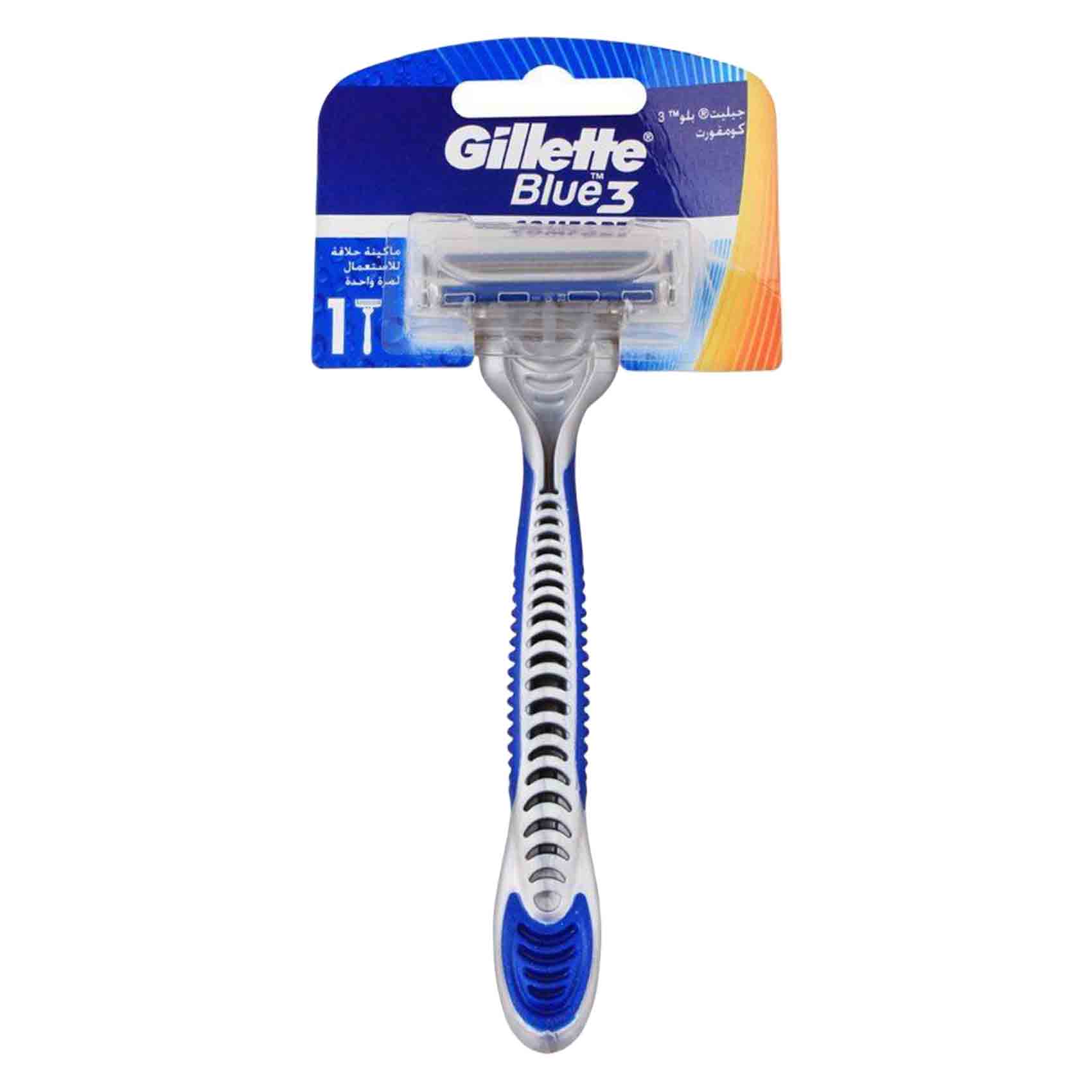 Gillette Blue 3 Men&#39;s Disposable Shaving Razor