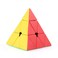 Ametoys-Pyramid Speed Cube Triangle Magic Cube Pyramid Stickerless Cube Puzzle Cube for Beginners Kids