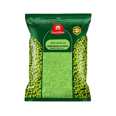 Carrefour Moong Dal Whole Green 400g