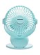 Sonashi 2-In-1 Desk And Clip Fan With 360&deg; Rotary Function SRF-104N Blue
