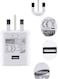 Generic Fast Charging Adapter For Samsung Galaxy Note 4 White