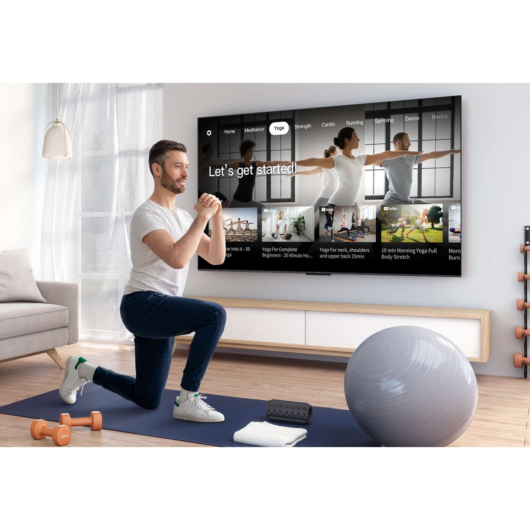 TCL 65-Inch 4K Google Smart QLED TV 65C645