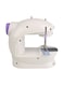 Generic Portable Mini Sewing Machine White/Purple One Sizecentimeter 50641 White/Purple