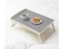 Bed tray, white stained/dark grey58x38x25 cm