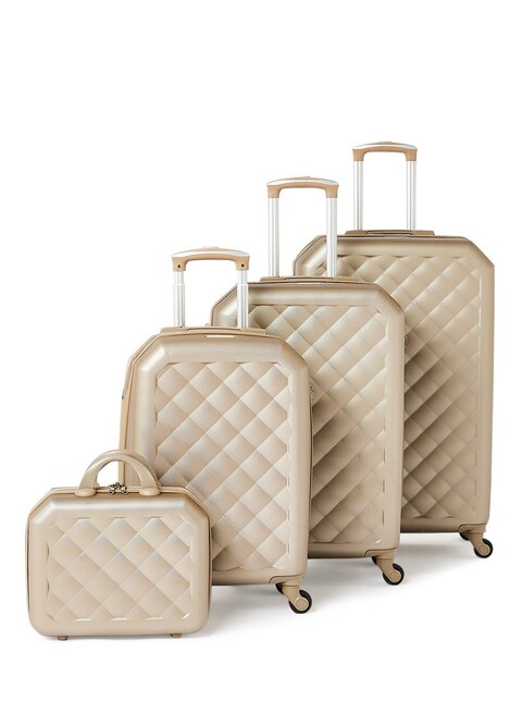 Fly 4-Piece Trolley Luggage Set, Gold