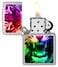 Zippo CI400584 207 Rainbow Tiger Street Chrome Windproof Lighter