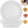 Air Fryer Disposable Paper Liner, 100PCS Non-stick Disposable Air Fryer Liners, Baking Paper for Air Fryer Oil-proof, Water-proof, Parchment for Baking Roasting Microwave 16CM (Natural-White)