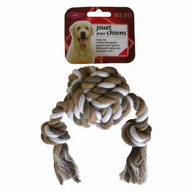 تيرول لعبة للكلاب حبل به عقد كبيرة 35 سم