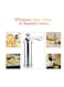 Generic Dessert Decorator Alloy Cake Decorating Tool Silver 22.00 X 5.70 X 15.50Cm