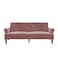 In House Nutella 2 In 1 Sofabed Linen Upholstered - Dark Pink