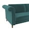 In House Serena 2 In 1 Sofabed Linen Upholstered - Turquoise