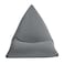 In House Ilkay Velvet Bean Bag Chair - Small - Grey