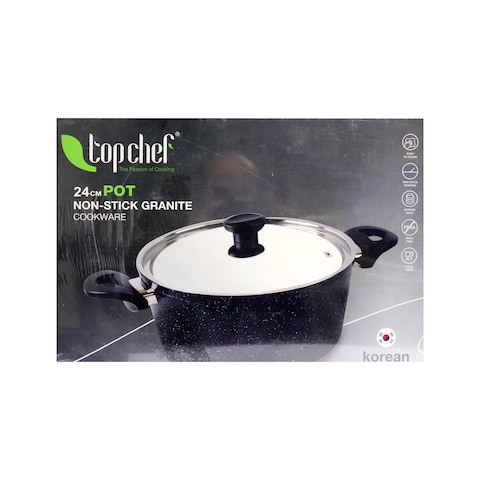 Top Chef Granite Pot - 24 cm