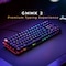 Glorious GMMK 2 96% Arabic &amp; English RGB Gaming Keyboard - TKL Hot Swappable Mechanical Keyboard, Linear Switches, Wired, TKL Gaming Keyboard, Full-Size Keyboard - Black RGB Keyboard