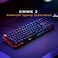 Glorious GMMK 2 96% Arabic &amp; English RGB Gaming Keyboard - TKL Hot Swappable Mechanical Keyboard, Linear Switches, Wired, TKL Gaming Keyboard, Full-Size Keyboard - Black RGB Keyboard