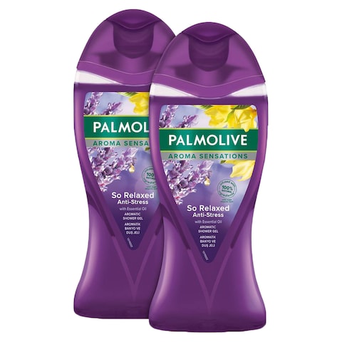 Palmolive Aroma Absolute Relax Shower Gel Purple 250ml Pack of 2