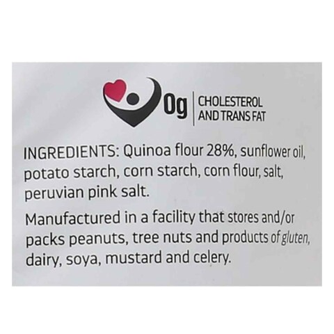 Hunter&#39;s Gourmet Peruvian Pink Salt Quinoa Chips 75g