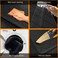 Pet Dog Cat Car Back Seat Cover Cushion Mat Protector, Waterproof Scratchproof Nonslip Folding Hammock for Pet, Against Dirt and Pet Fur Seat Covers, 54x58in/137x147cm (Black+Orange)
