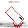 ITskins Samsung Galaxy Note 10 Hybrid Clear cover/case - Red and Transparent