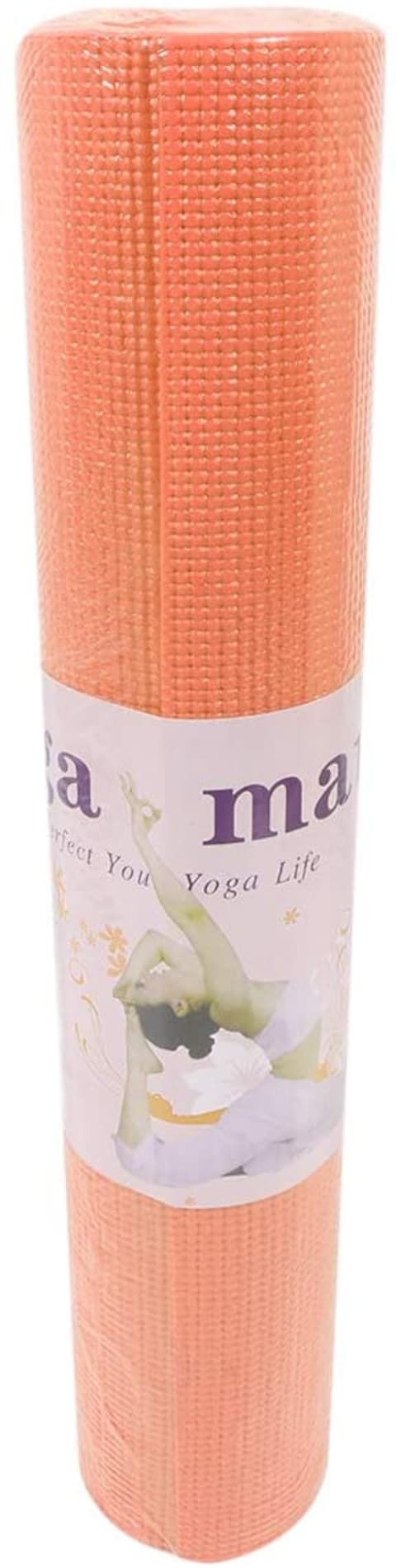 Generic Yoga Mat Size 5Mm, Orange, Al233