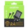 Oraimo OCW-U65S+C53 Type-c Cable Charger Kit Black