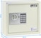 Rubik 18-Keys Metal Storage Cabinet Safe Box Digital Lock, Wall Mounted Key Storage Cabinet Organizer For Hotels Realestate Warehouse Schools Universities Business (Off White)