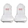 Universal Car Seat Cover, Extra Protection For Your Seat, Car Seat Cover, White 2/Pcs Set
