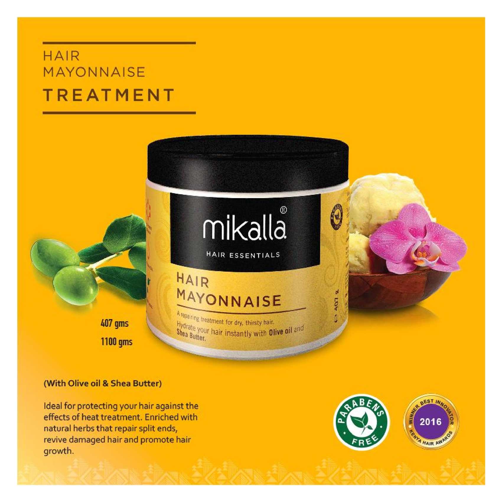 Mikalla Hair Essential Mayonnaise Treatment 407g