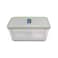 Glasslock Rectangular Food Container With Lid Clear 1.9L