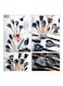 11-Pieces Kitchen Utensil Set Black 25cm