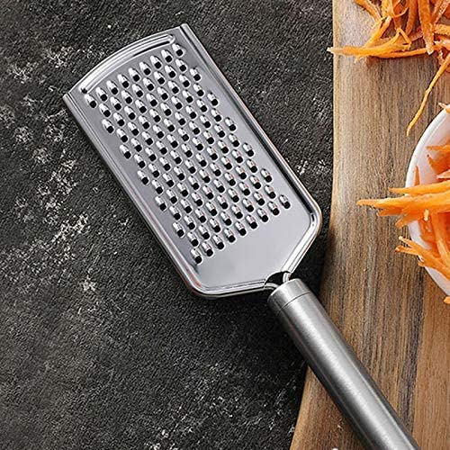 BLACKSTONE Food Grater, Stainless Steel Cheese Grater, Vegetable Grater With Sharp grater blades, Dishwasher safe JS110 (Flat Grater)